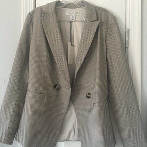 Rachel Zoe Plaid Blazer NWT M